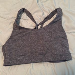 Old navy grey sports bra